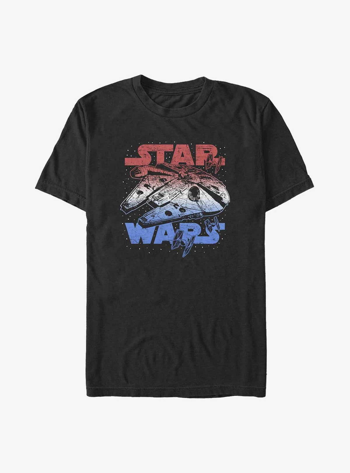 space adventure Star Spangled Falcon Big Tall T-Shirt