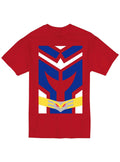 hero anime All Might Cosplay T-Shirt