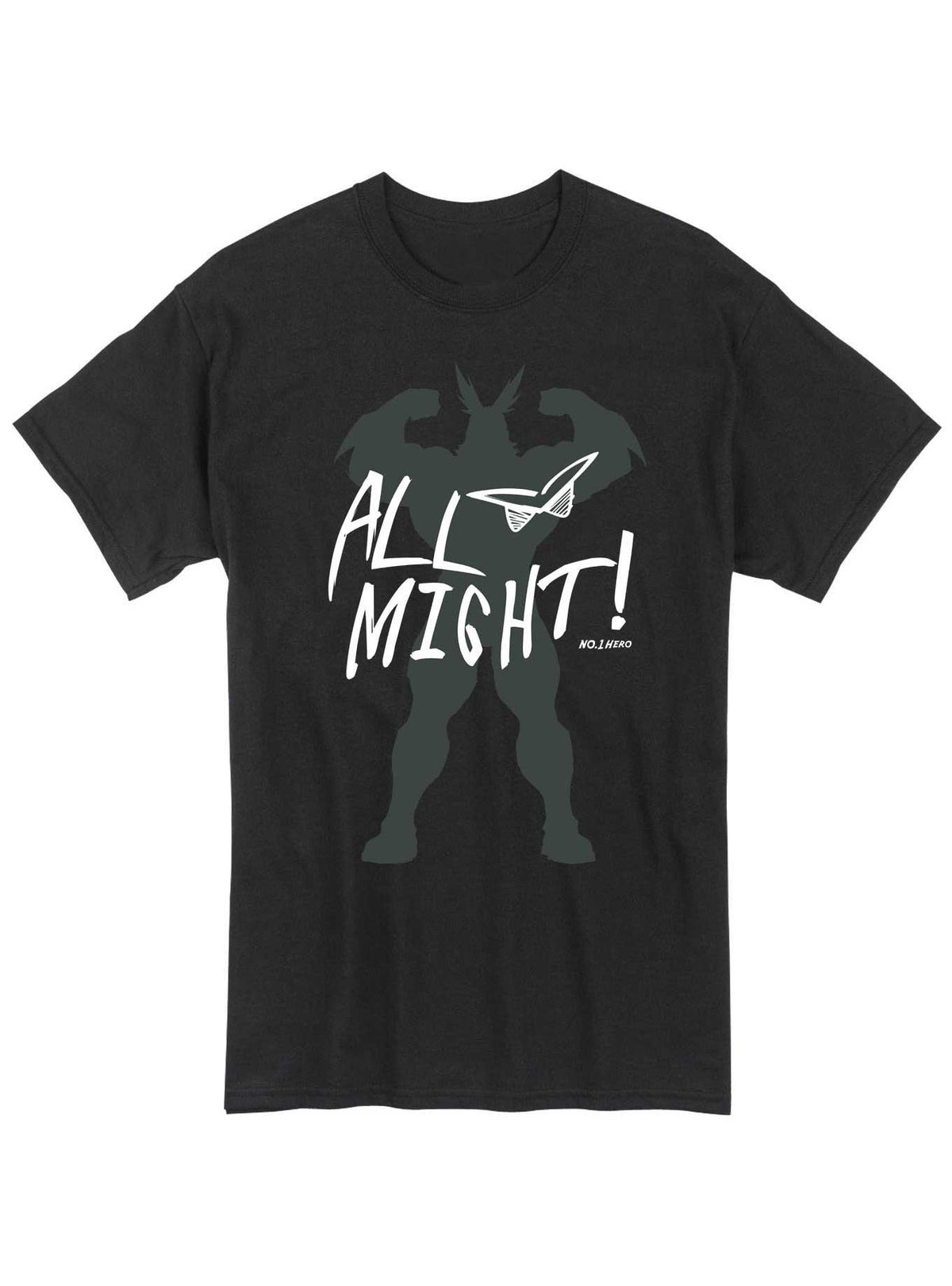 hero anime All Might Silhouette T-Shirt