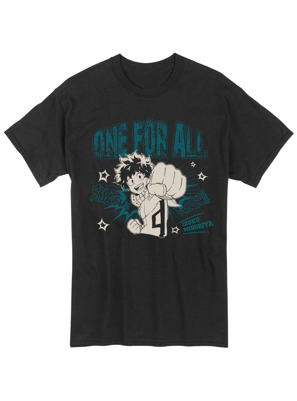 hero anime One For All Midoriya T-Shirt