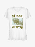 dark fantasy anime Female Titan Annie Leonhart Girls T-Shirt