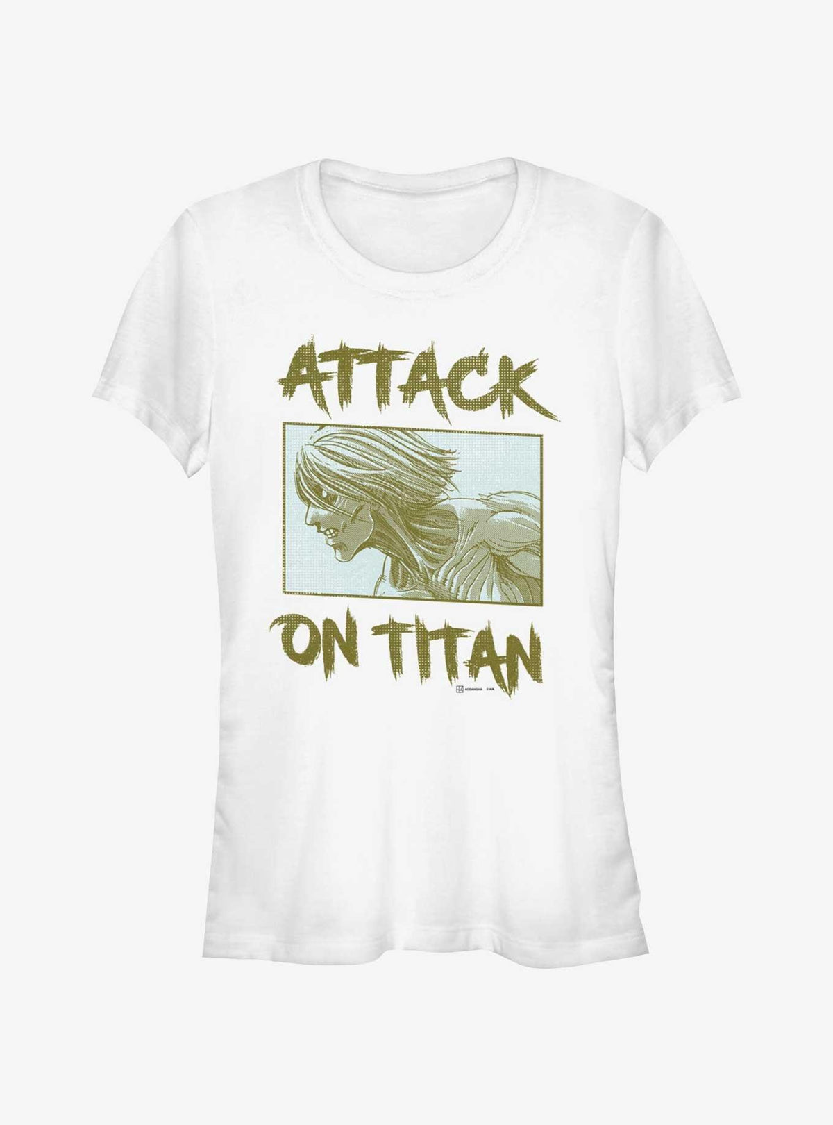 dark fantasy anime Female Titan Annie Leonhart Girls T-Shirt