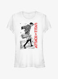 dark fantasy anime Levi Ackerman Manga Girls T-Shirt