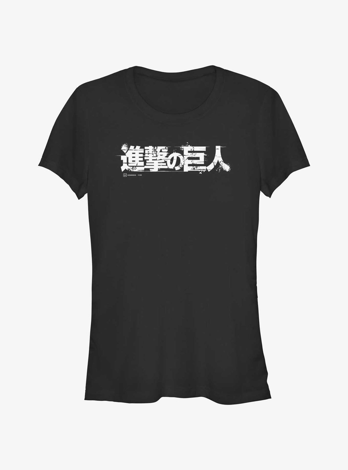 dark fantasy anime Japanese Logo Girls T-Shirt