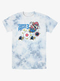 Nintendo retro platform gamer Retro Summer Tie-Dye T-Shirt