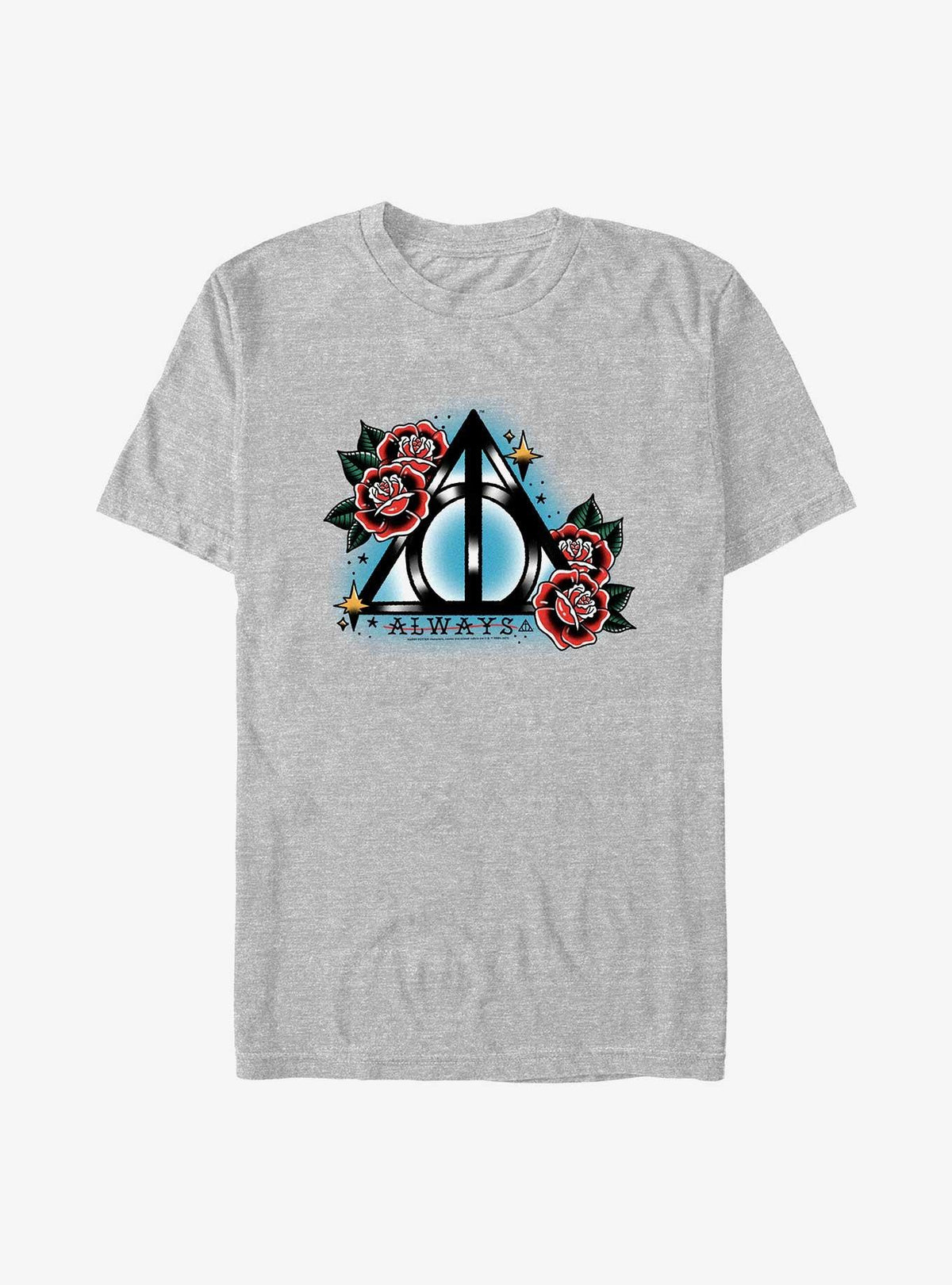wizard school Deathly Hallows Big Tall T-Shirt
