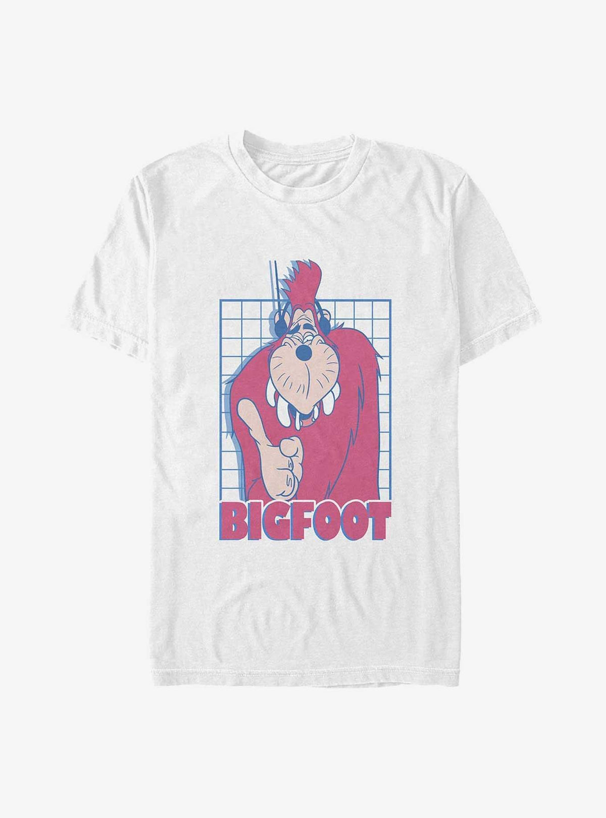 Goofy Jamming Bigfoot Big Tall T-Shirt