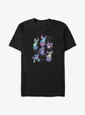 island alien duo Planetary cute blue alien Big Tall T-Shirt