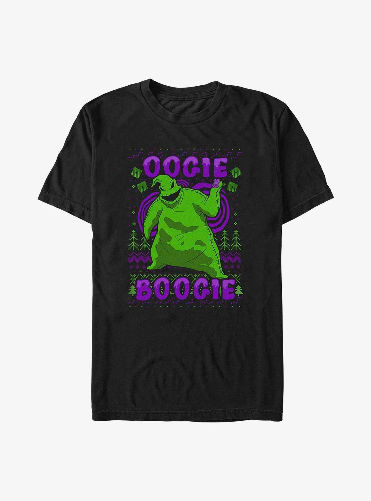 spooky holiday Oogie Boogie Ugly Christmas Big Tall T-Shirt