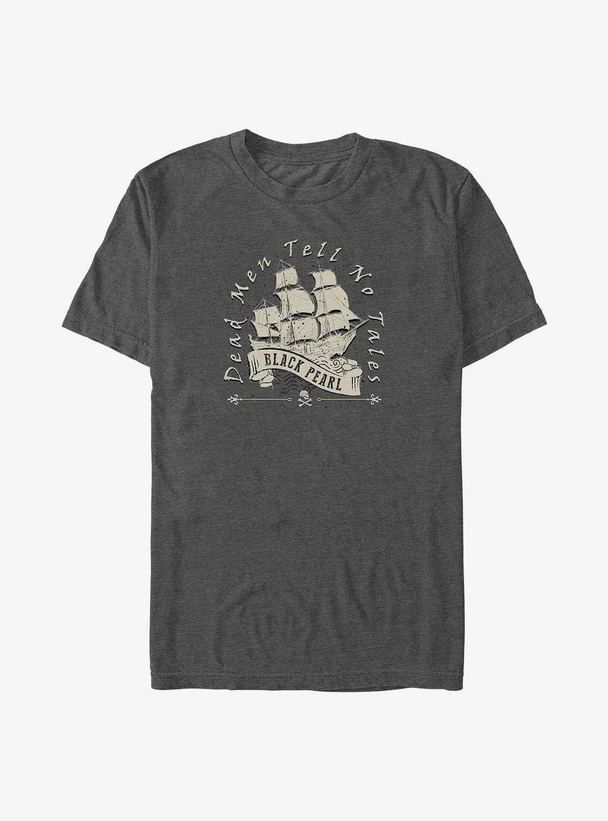 Pirates of the Caribbean Vintage Black Pearl Big Tall T-Shirt