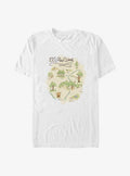 Winnie The Pooh 100 Acre Map Big Tall T-Shirt