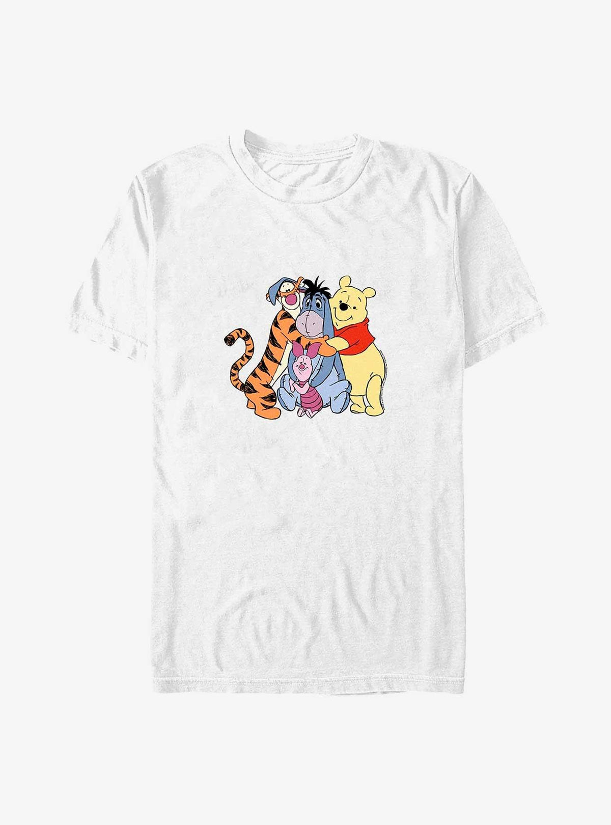 Winnie The Pooh Group Hug Big Tall T-Shirt