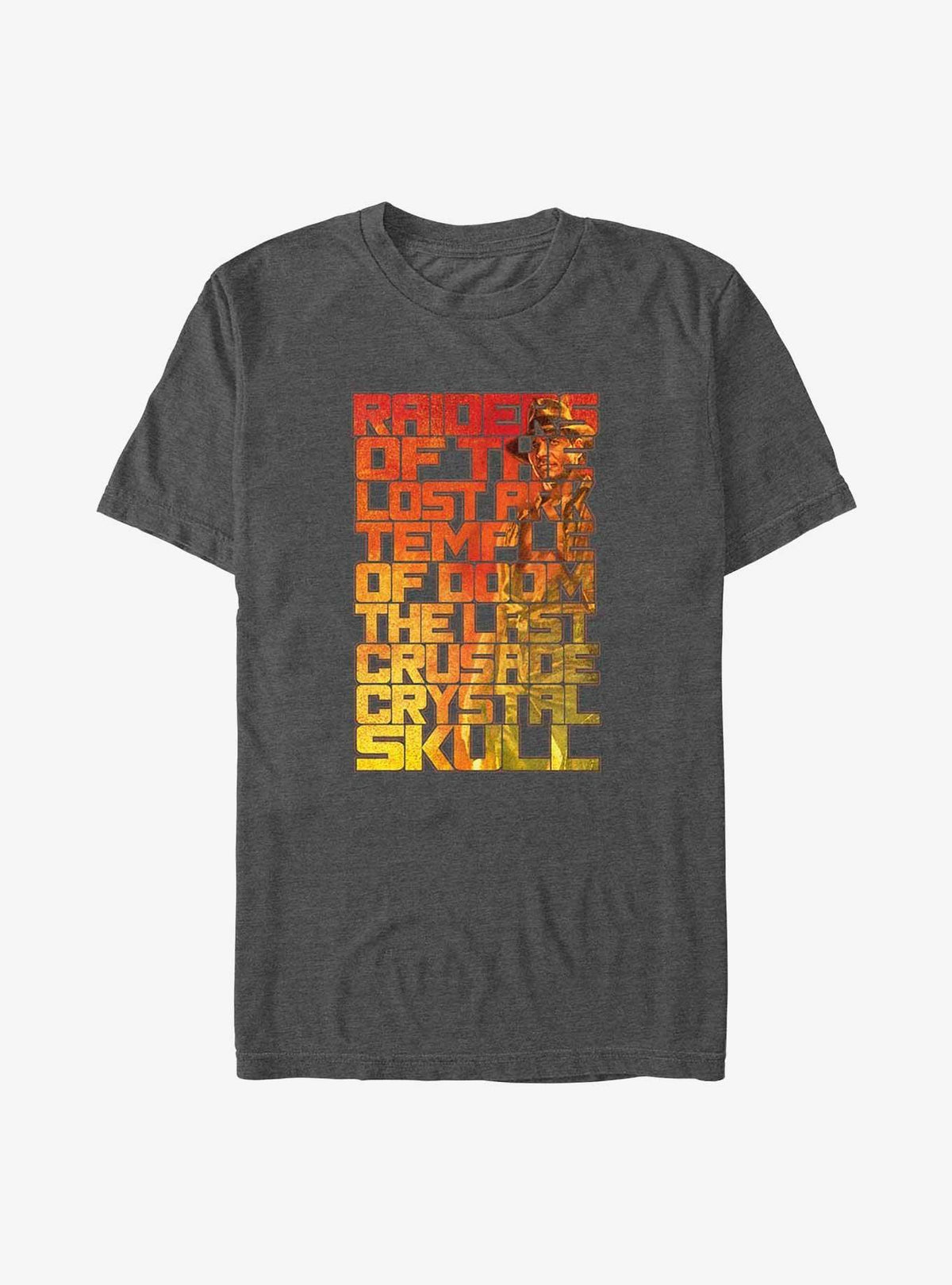 Indiana Jones Movie List Big Tall T-Shirt