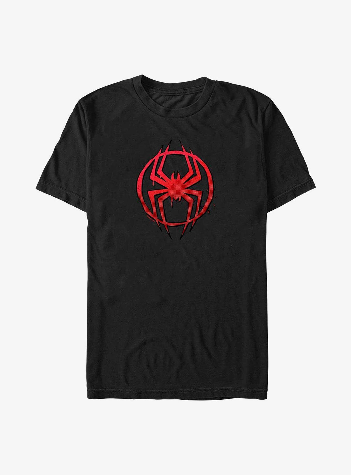 web hero Across The Spider-Verse Miles Spider Icon Big Tall T-Shirt