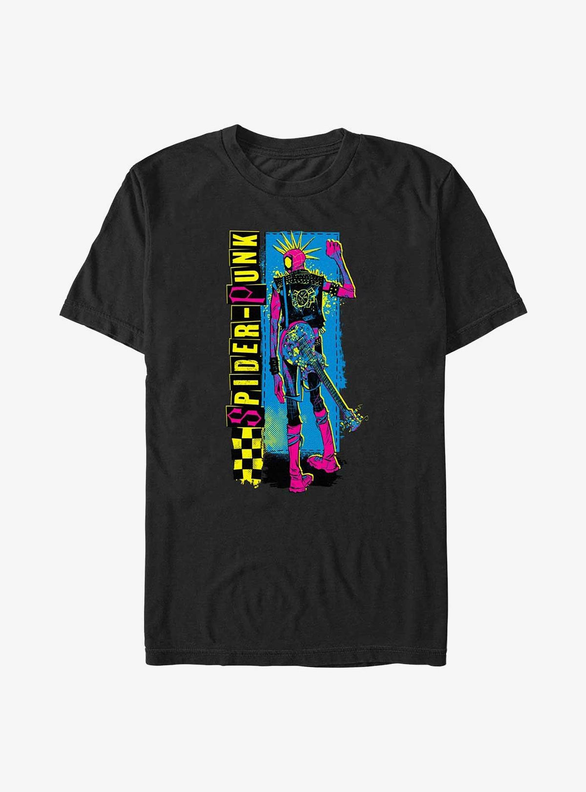 web hero Across The Spider-Verse Spider-Punk Big Tall T-Shirt
