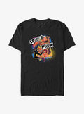 web hero Across The Spider-Verse Spider-Punk Guitar Smash Big Tall T-Shirt