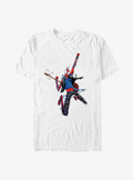 web hero Across The Spider-Verse Spider-Punk Pose Big Tall T-Shirt