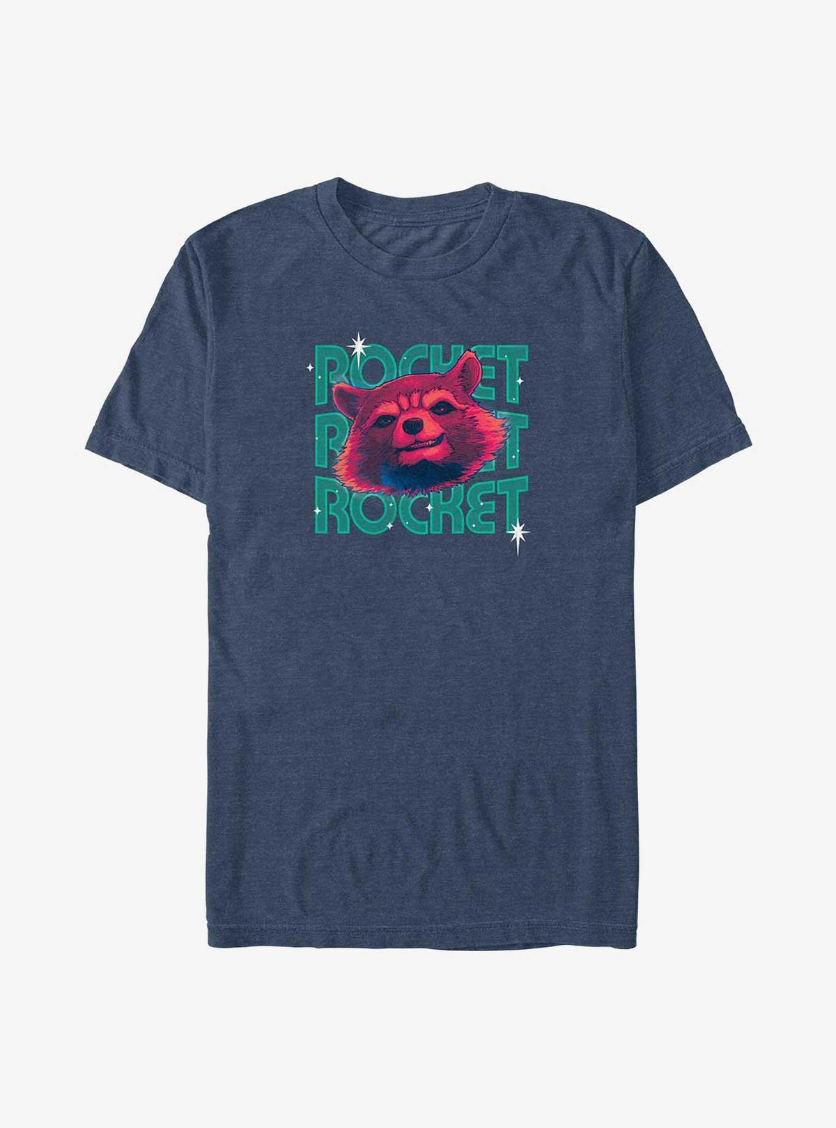 Guardians of the Galaxy Vol 3 Rocket Face Big Tall T-Shirt