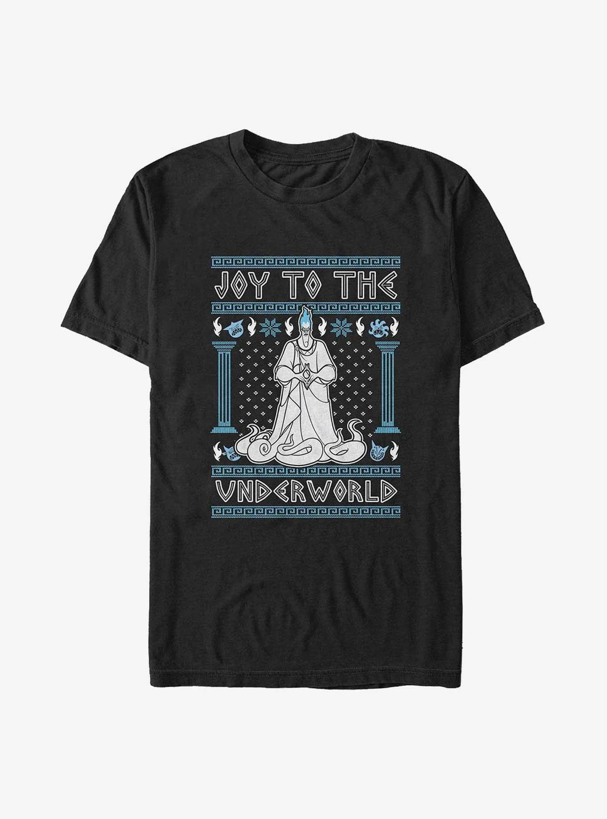 Villains Hades Joy To The Underworld Ugly Christmas Big Tall T-Shirt