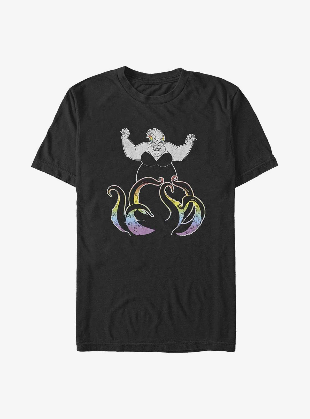 The Little Mermaid Ursula Rainbow Tentacles Big Tall T-Shirt