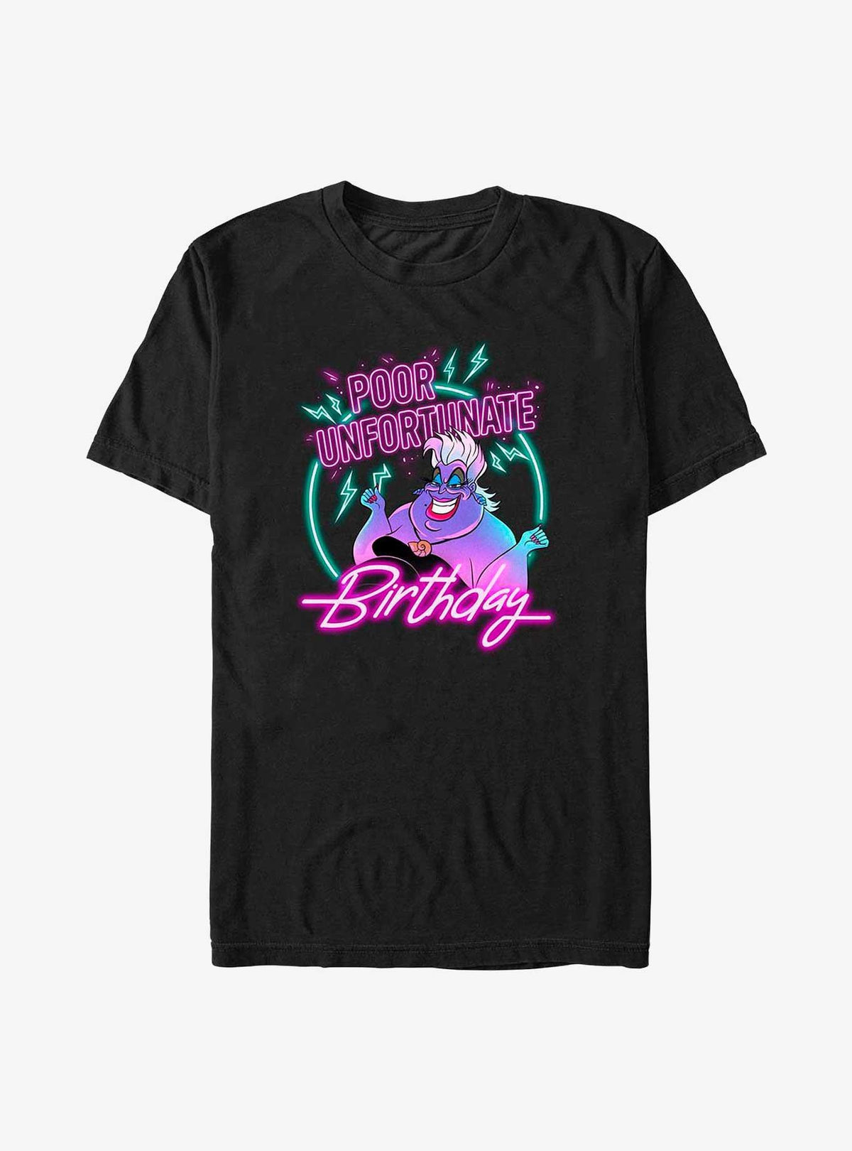 The Little Mermaid Ursula Unfortunate Birthday Big Tall T-Shirt