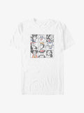 Villains Evil Doodle Big Tall T-Shirt