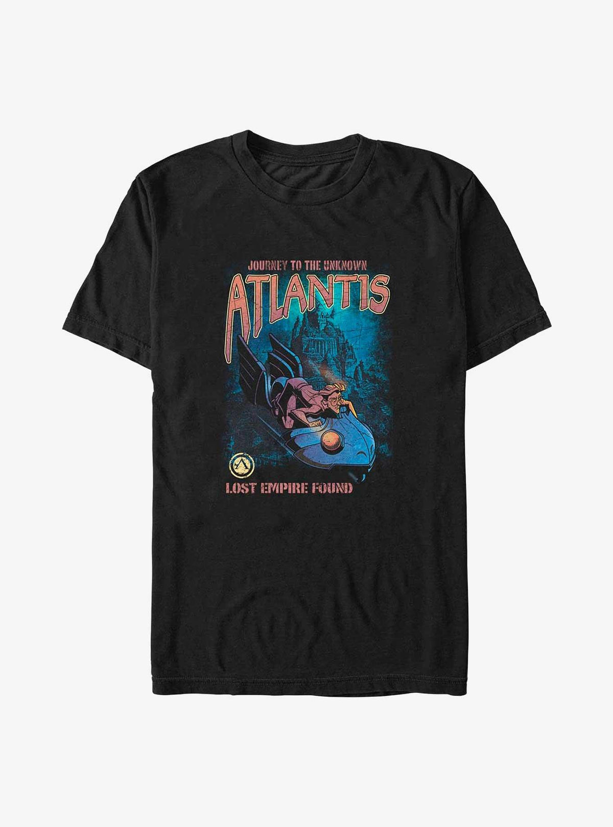 Atlantis The Lost Empire Atlantis Found Big Tall T-Shirt