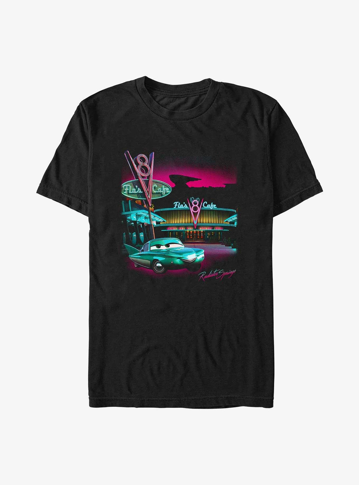 Cars Flo's Place Big Tall T-Shirt