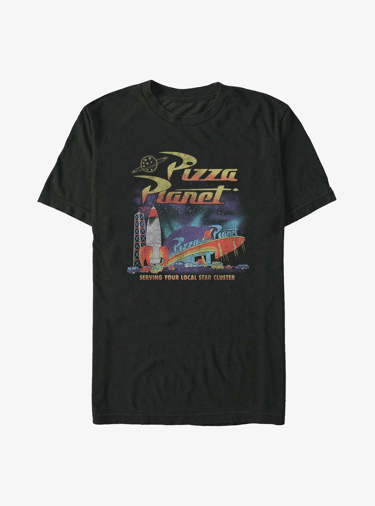 Toy Story Pizza Planet Posse Big Tall T-Shirt