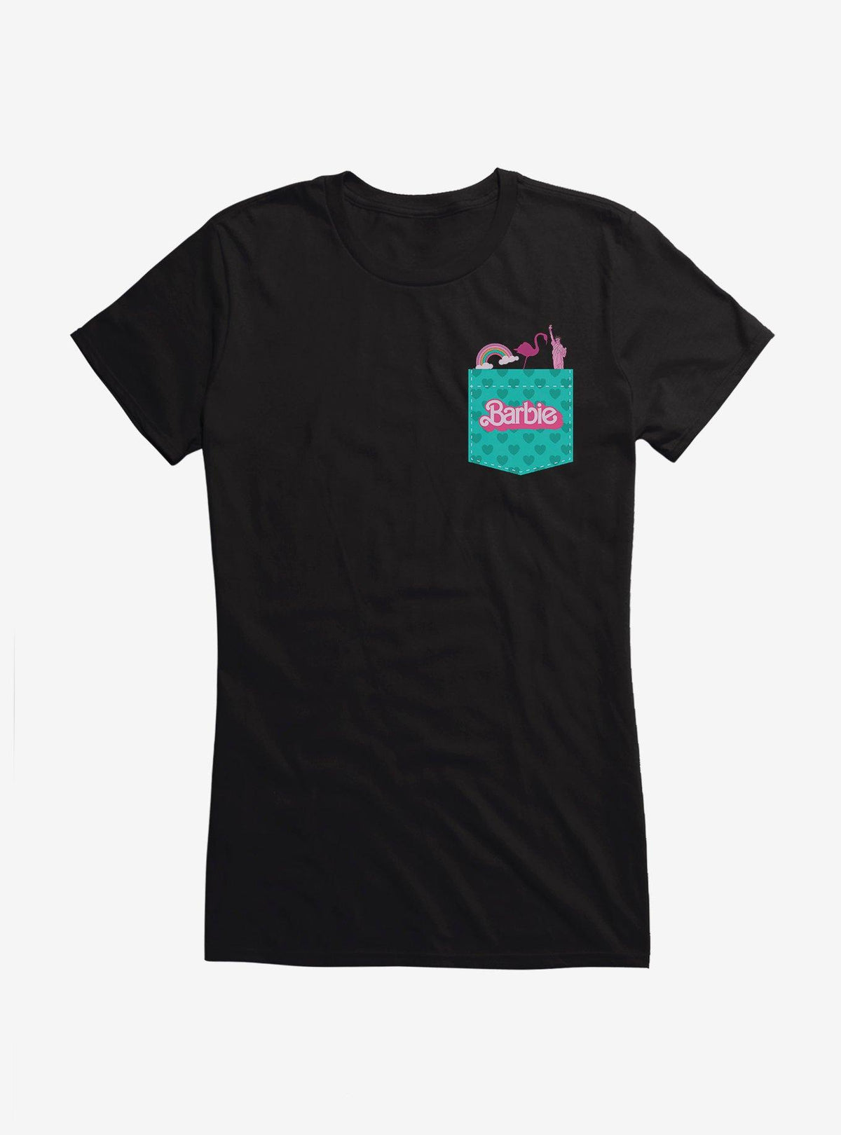fashion doll The Movie Pocket Graphic Girls T-Shirt