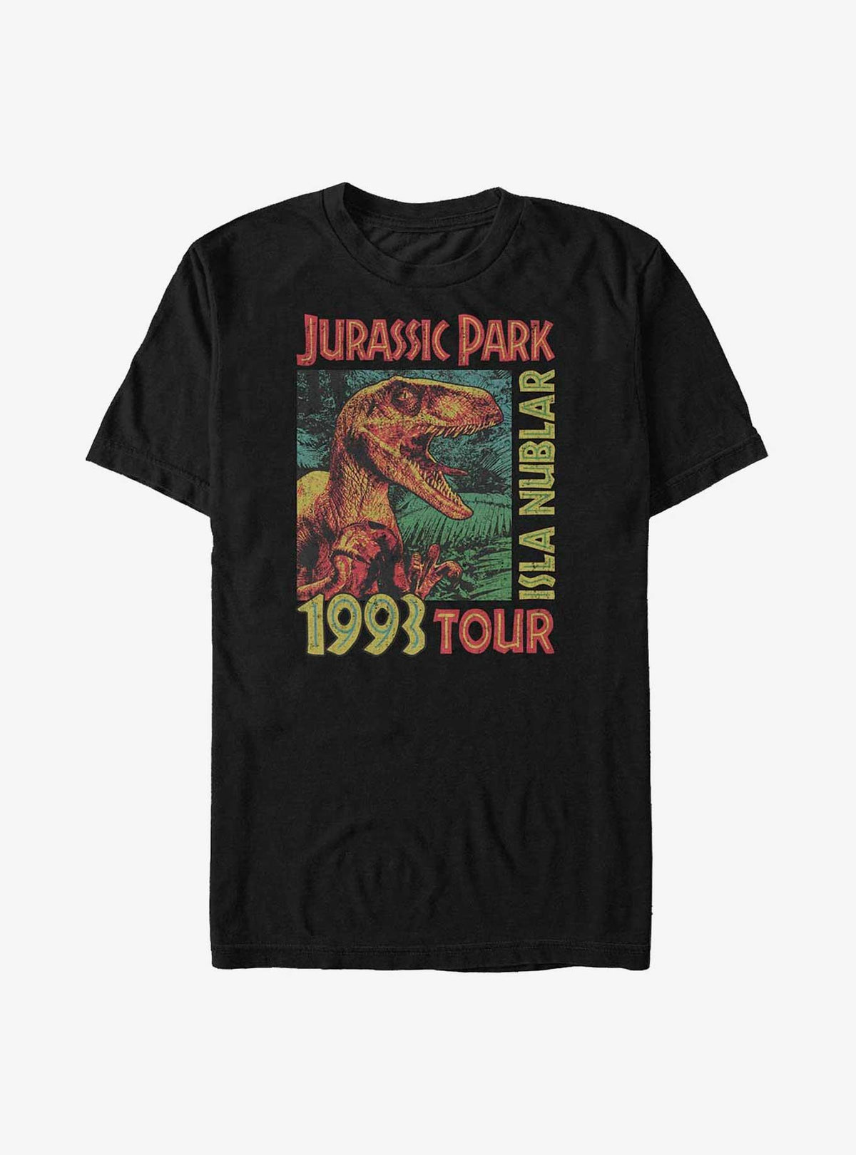 Jurassic Park Isla Nublar Tour Big Tall T-Shirt 2