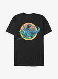 Jurassic Park Dinosaur Badge Big Tall T-Shirt