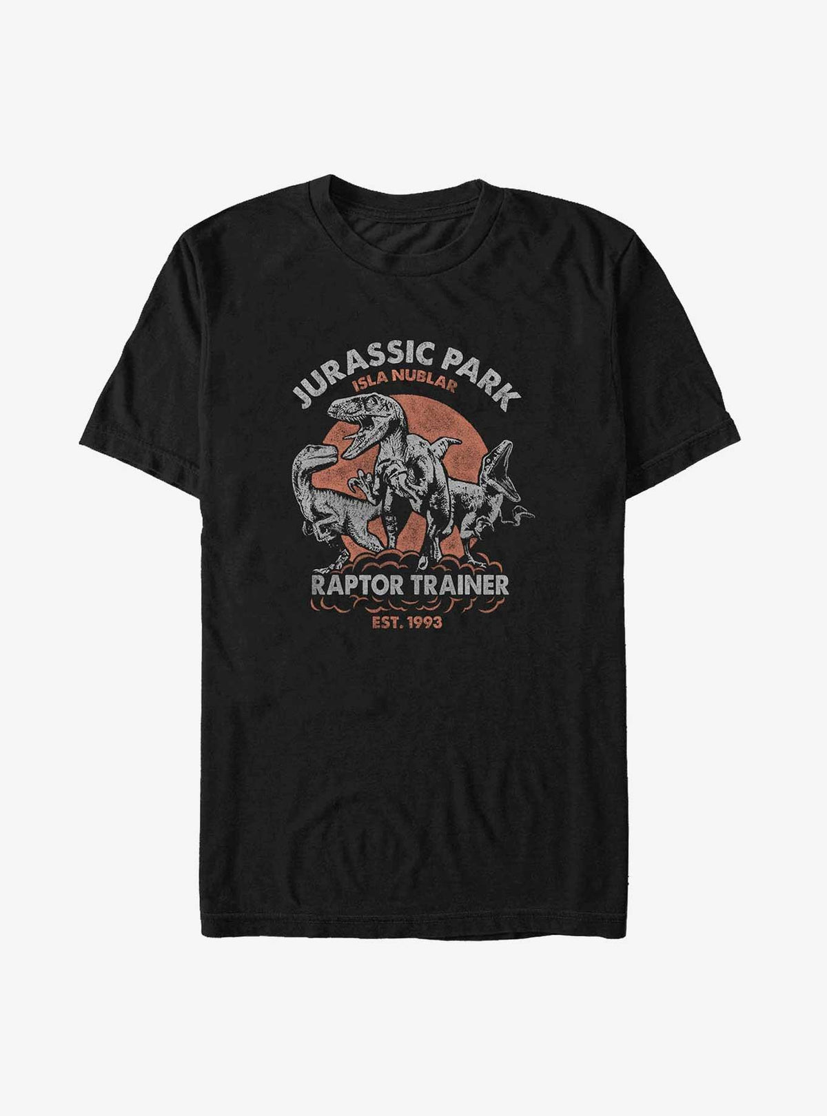 Jurassic Park Raptor Trainer Big Tall T-Shirt