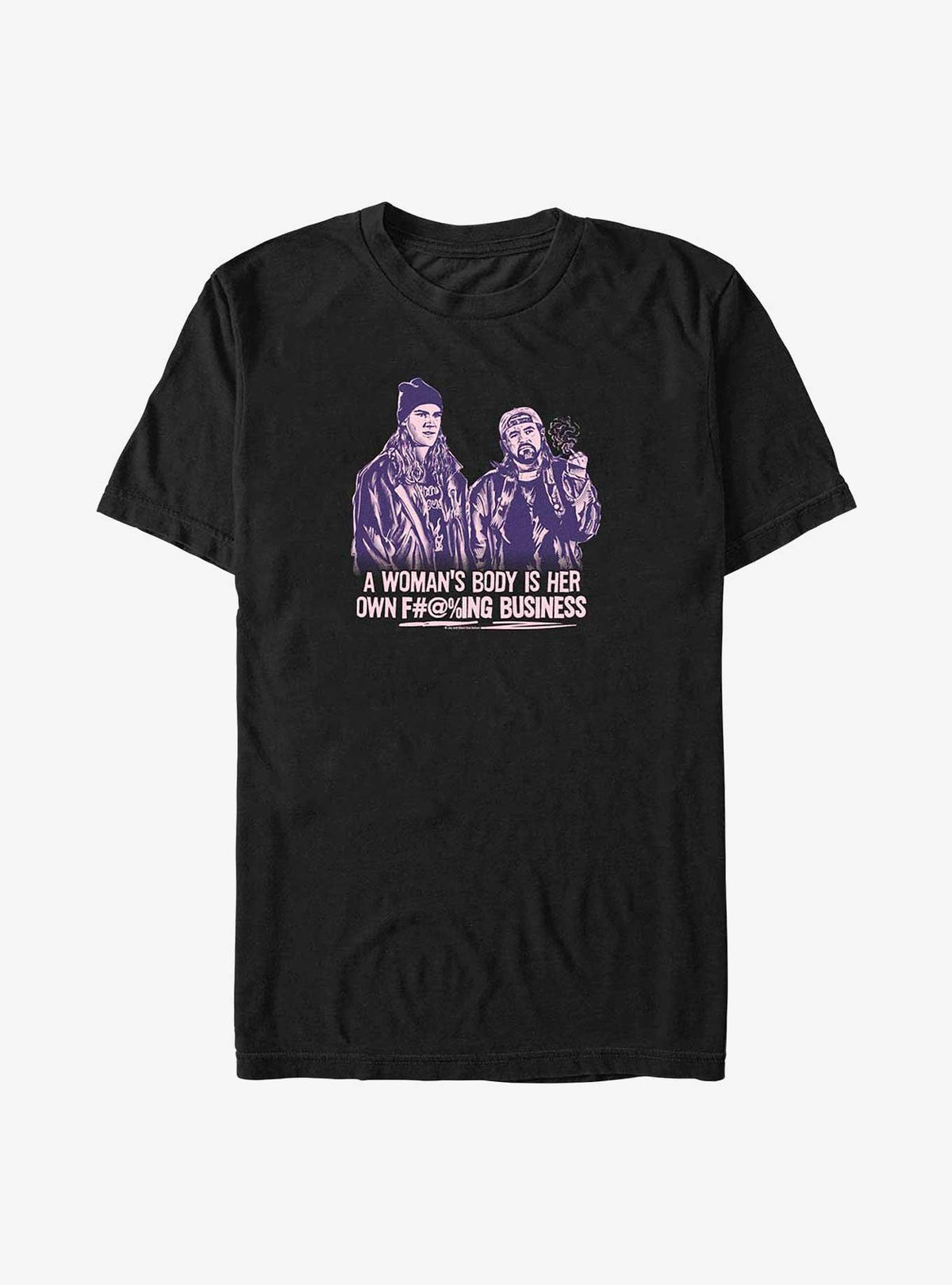 Jay and Silent Bob Nunnya Beeswax Big Tall T-Shirt
