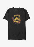 The Guardians of the Galaxy Ink Badge Big Tall T-Shirt