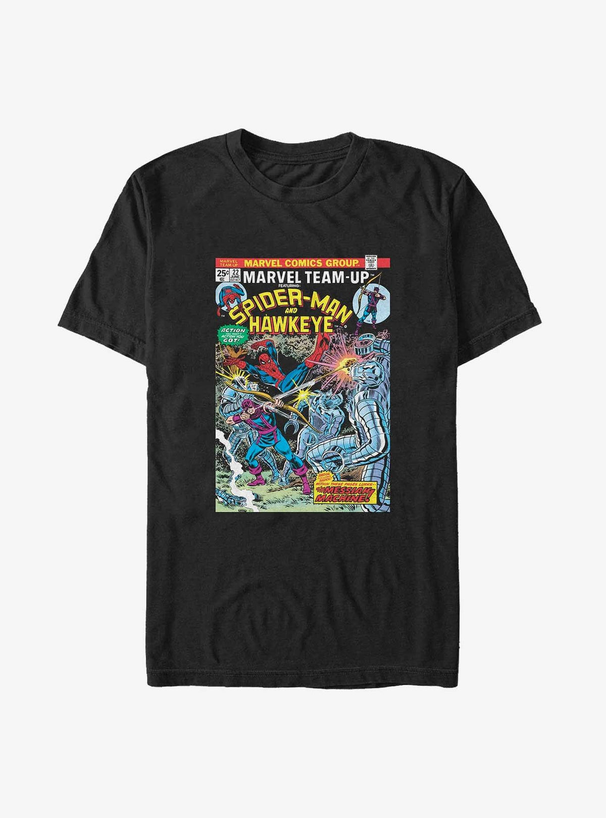 web hero and Hawkeye Comic Cover Big Tall T-Shirt