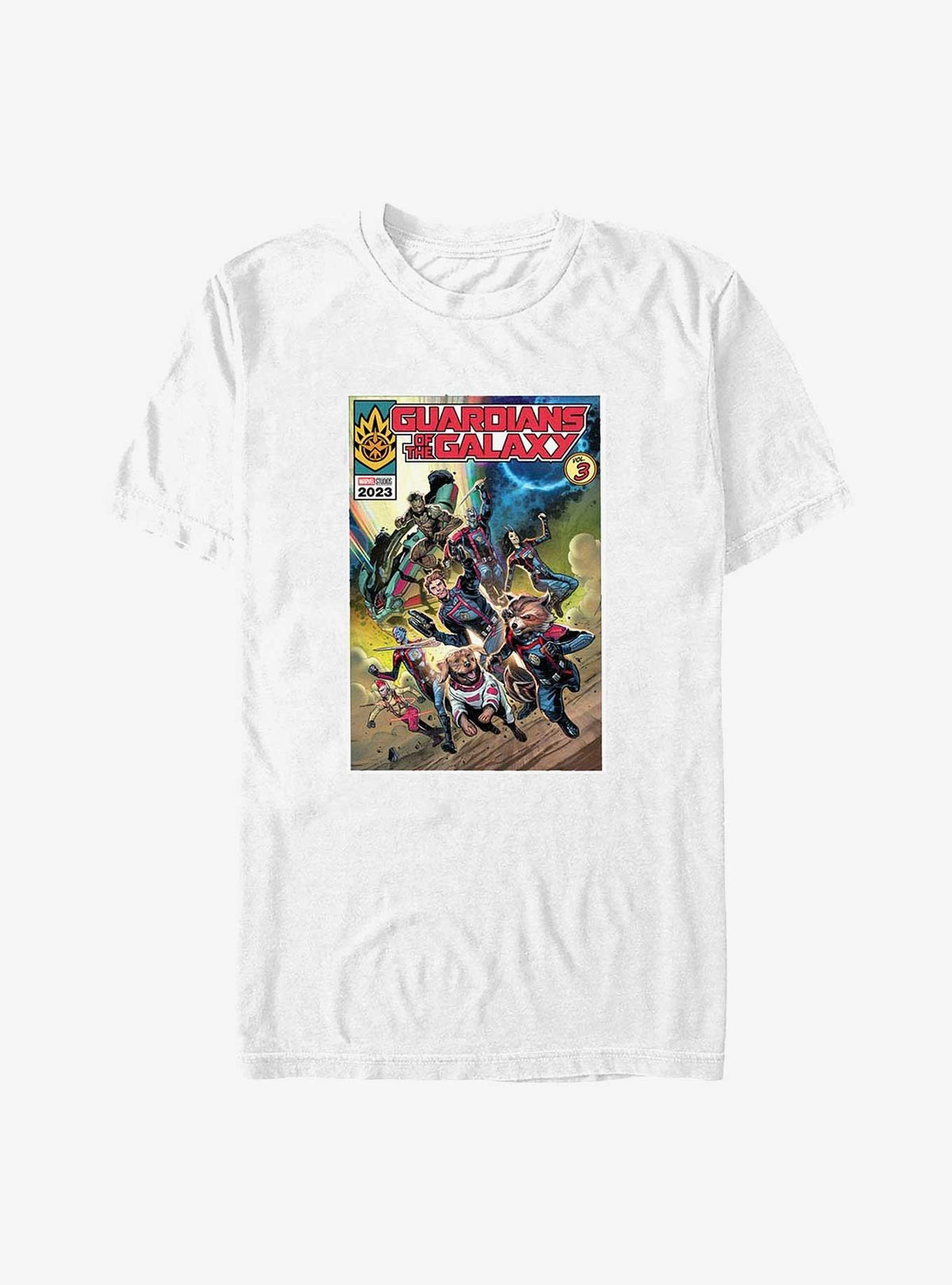 The Guardians of the Galaxy Comic Poster Big Tall T-Shirt