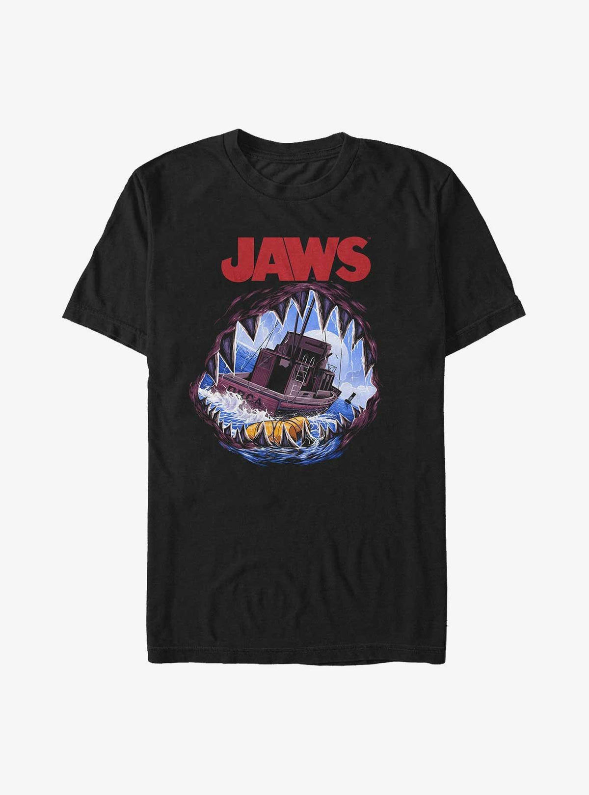 Jaws Deep Sea Terror Big Tall T-Shirt
