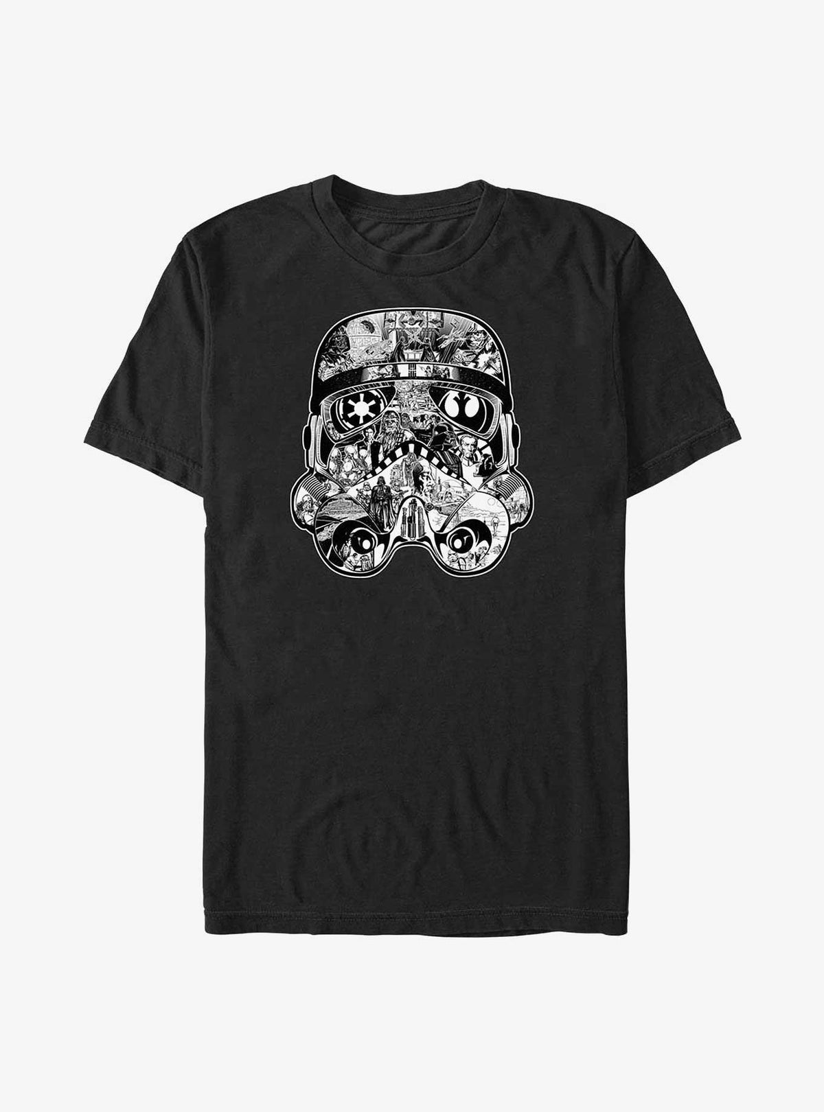 space adventure Trooper Story Big Tall T-Shirt