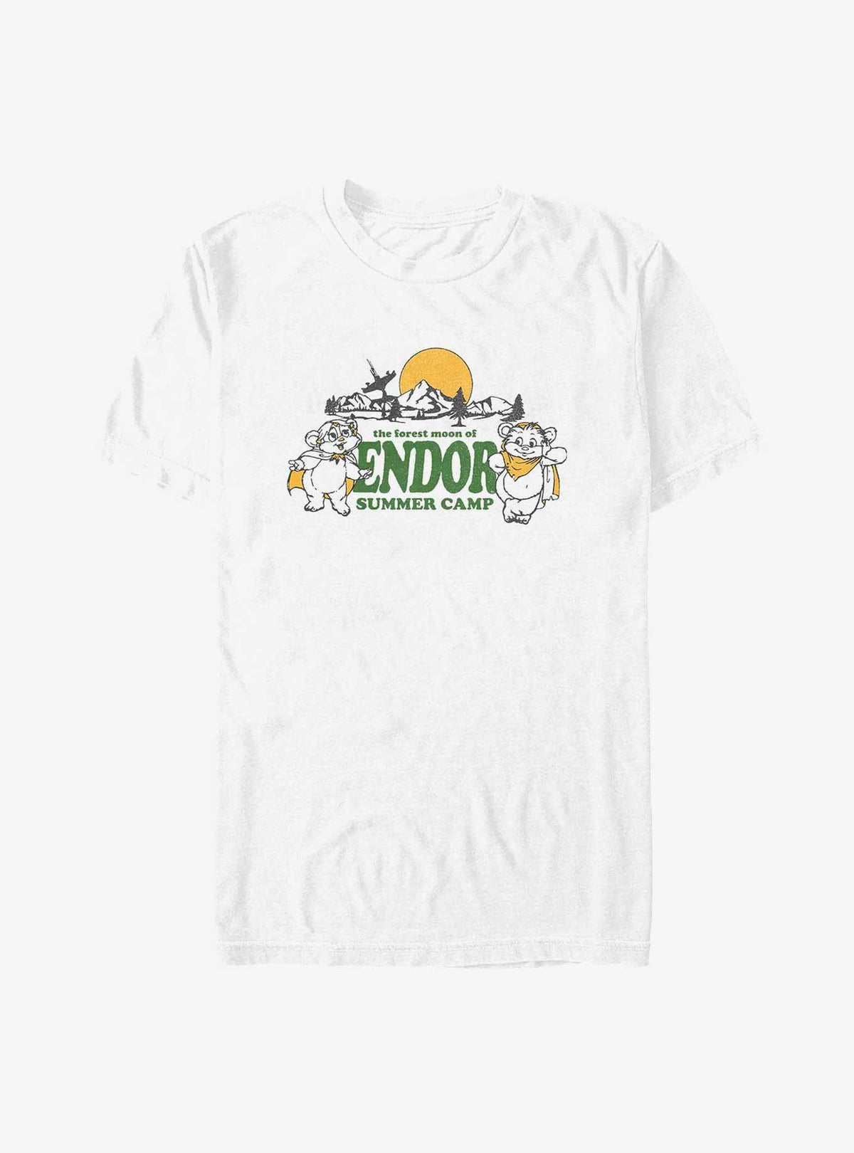 space adventure Retro Ewoks Big Tall T-Shirt