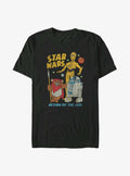 space adventure Ewok and Droids Big Tall T-Shirt