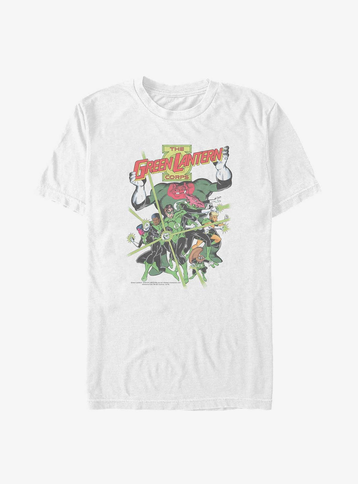Green Lantern The Green Lantern Corps Big Tall T-Shirt