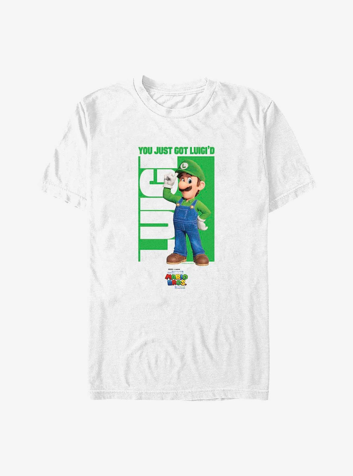 The retro platform gamer Bros Movie Got Luidi'd Big Tall T-Shirt