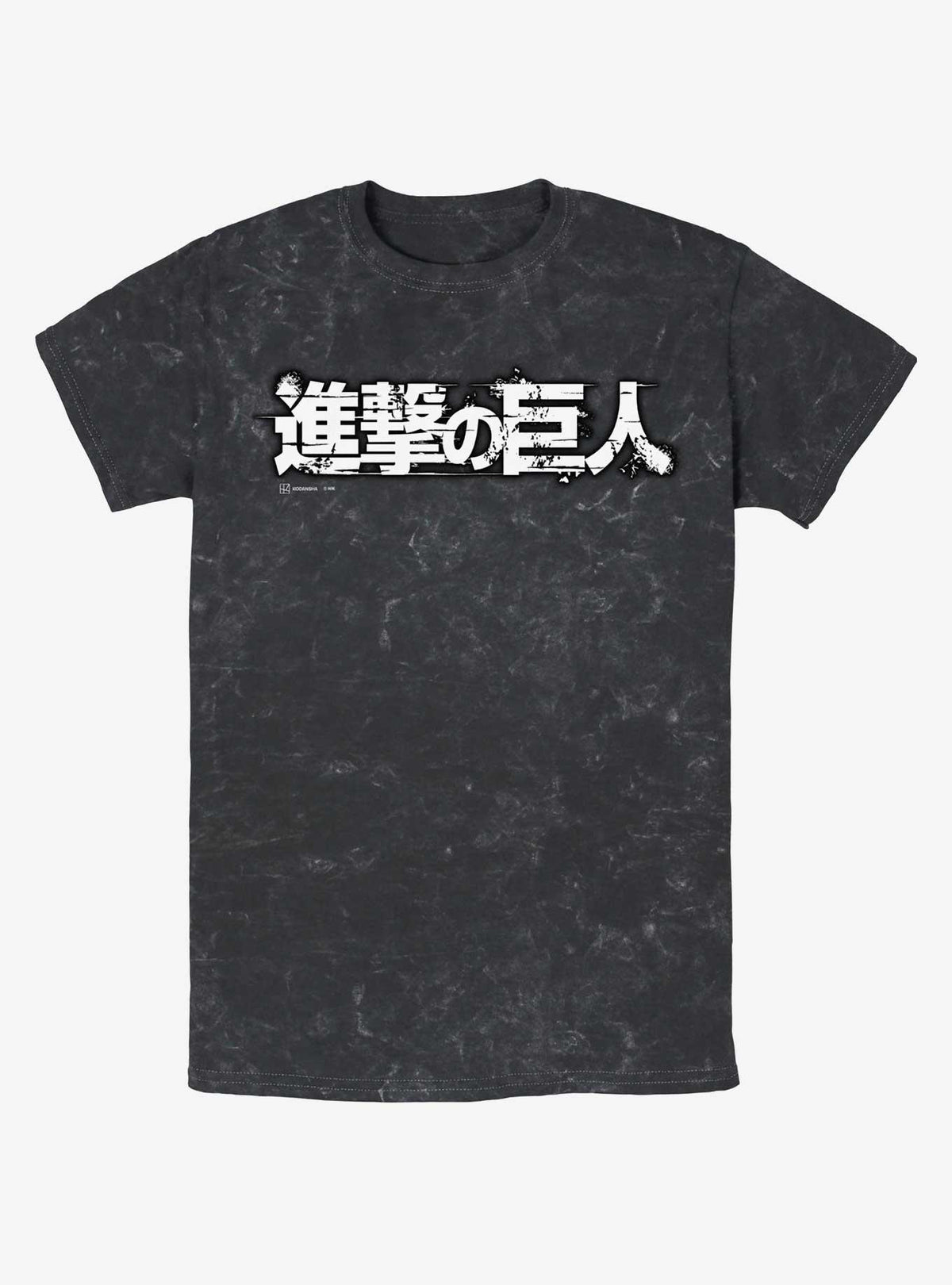 dark fantasy anime Japanese Manga Logo Mineral Wash T-Shirt
