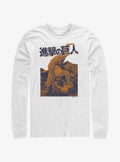 dark fantasy anime Beast Titan Long-Sleeve T-Shirt