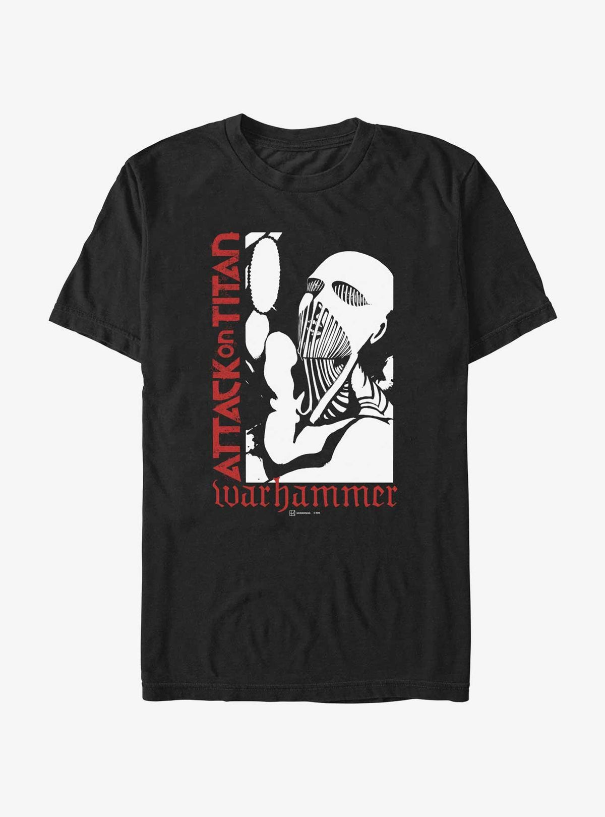 dark fantasy anime War Hammer Titan T-Shirt