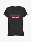 Stranger Things Logo Retro Girls T-Shirt 2
