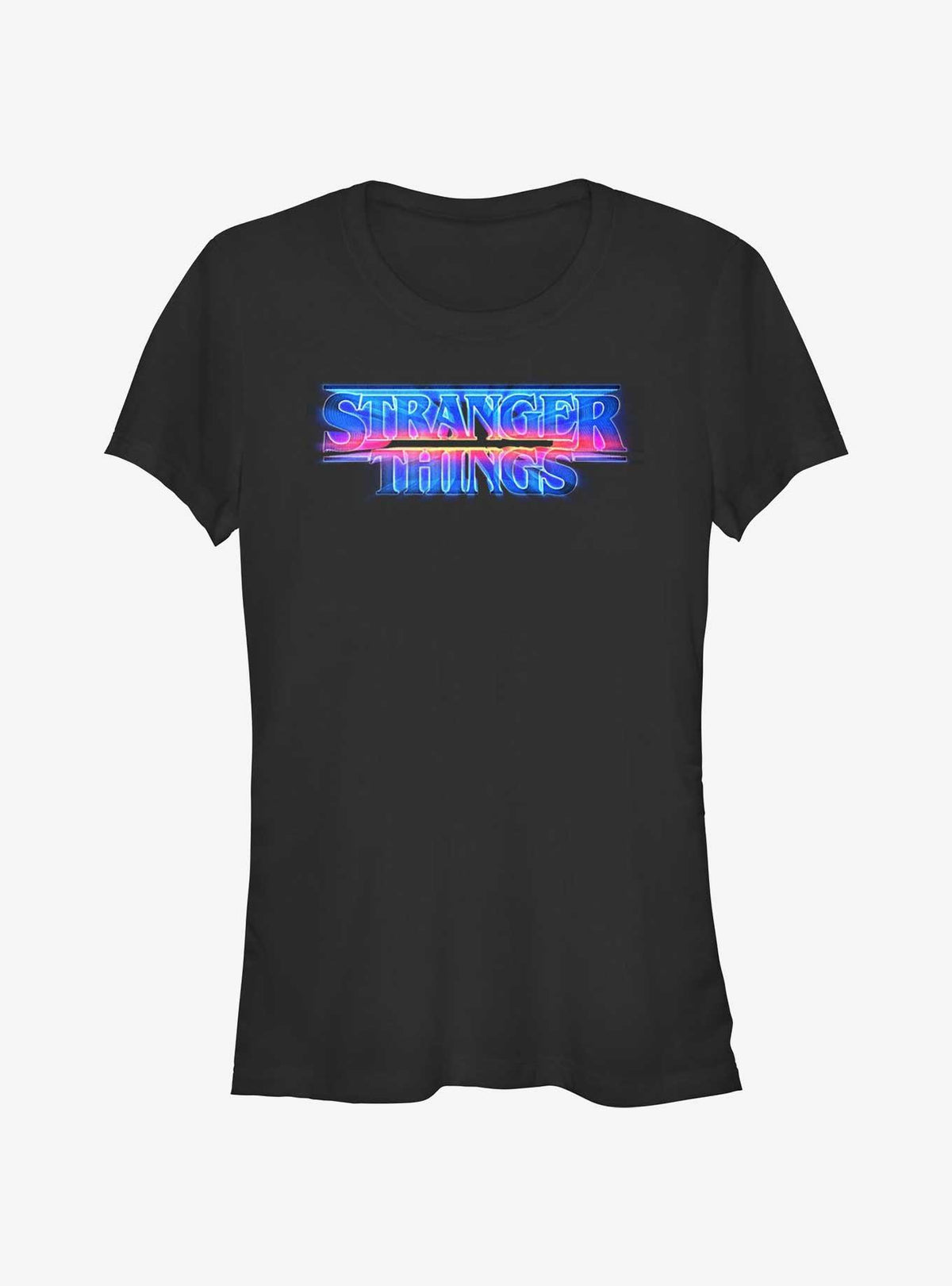 Stranger Things Retro Logo Girls T-Shirt 3