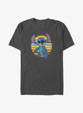 island alien duo Retro Stripe T-Shirt