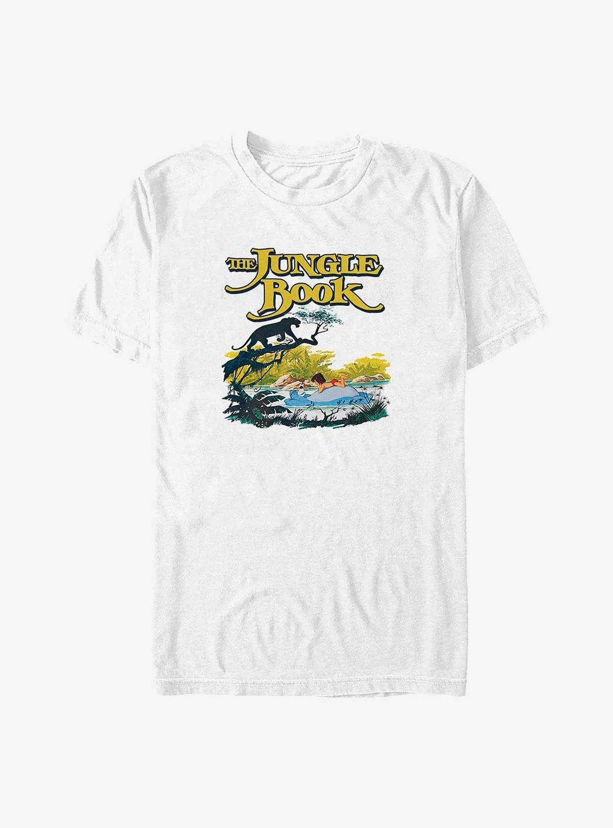 The Jungle Book Relaxing Swim Big Tall T-Shirt